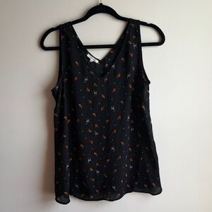 Maurices Blank Tank Top with Animal Pattern